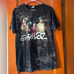 Gorillaz Group Tie-Dye T-Shirt